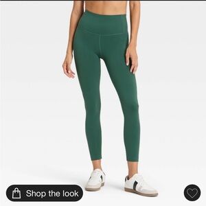 Women's Dynamic Flex High-Rise 7/8
Leggings - All In Motion™ Dark Green S